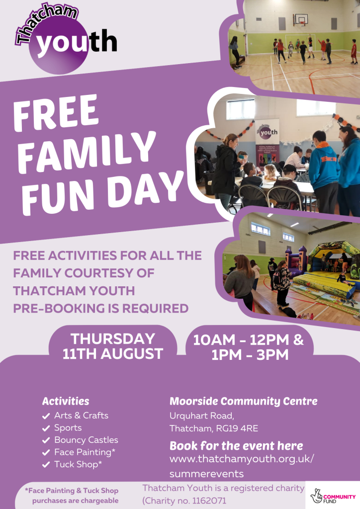 Free Summer Family Fun Day - Thatcham Youth